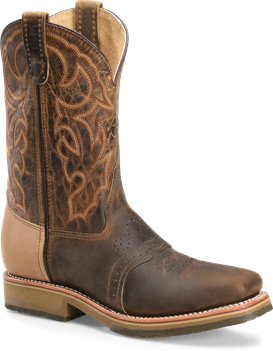 Oldtown Folklore Double H Boot ST Square Toe Roper - Final Sale